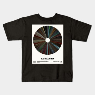 minimal_Ex Machina Warp Movie Kids T-Shirt